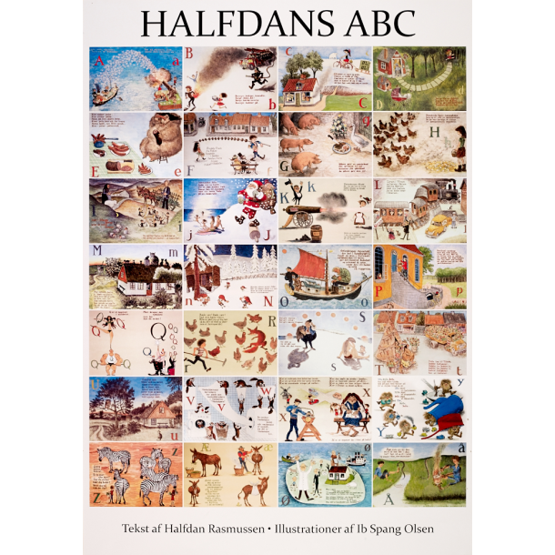 ABC Halfdan Rasmussen - Ib Spang Olsen